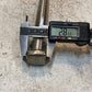 Rectangle-Head Bolt 15-1/2" Long 22mm OD