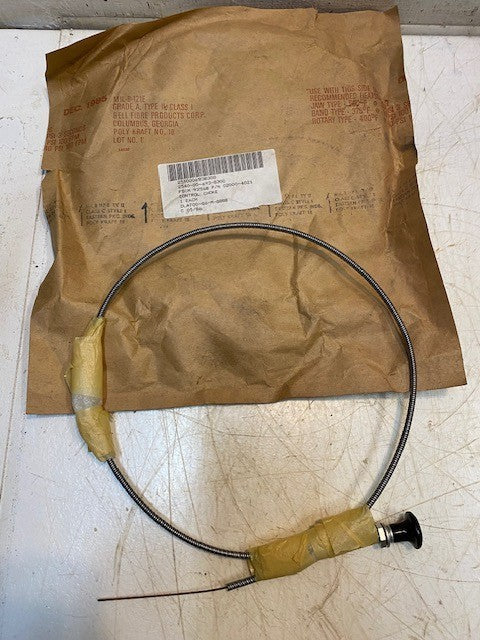 Control Choke 2540-00-693-8300 | 02000-4021 Carburetor Choke Control Cable