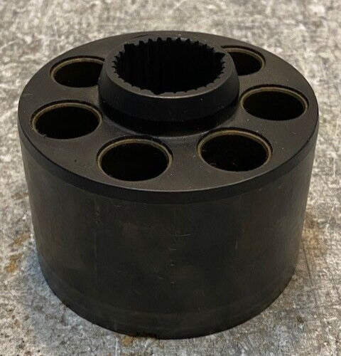 Cylinder Block Hydraulic Pump Motor 20mm 7-Lug 36mm Bore 2-3/8" Thick 3-7/8" OD