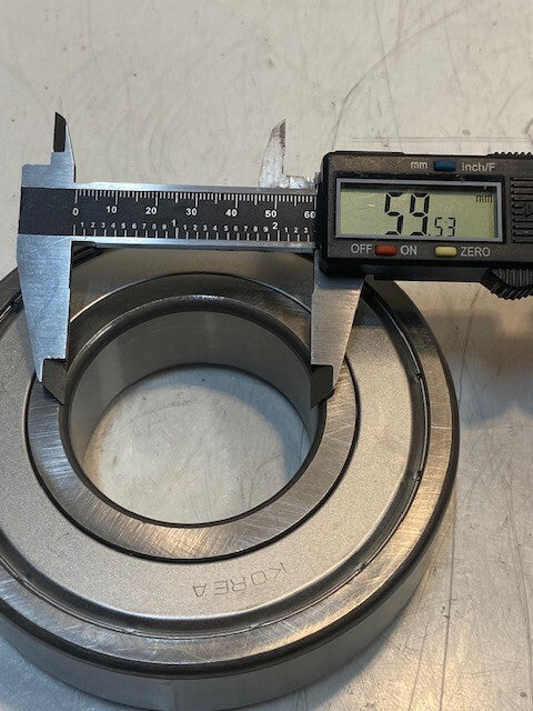KBC 6312Z DEEP GROOVE RADIAL BALL BEARING 130mm OD 60mm BORE