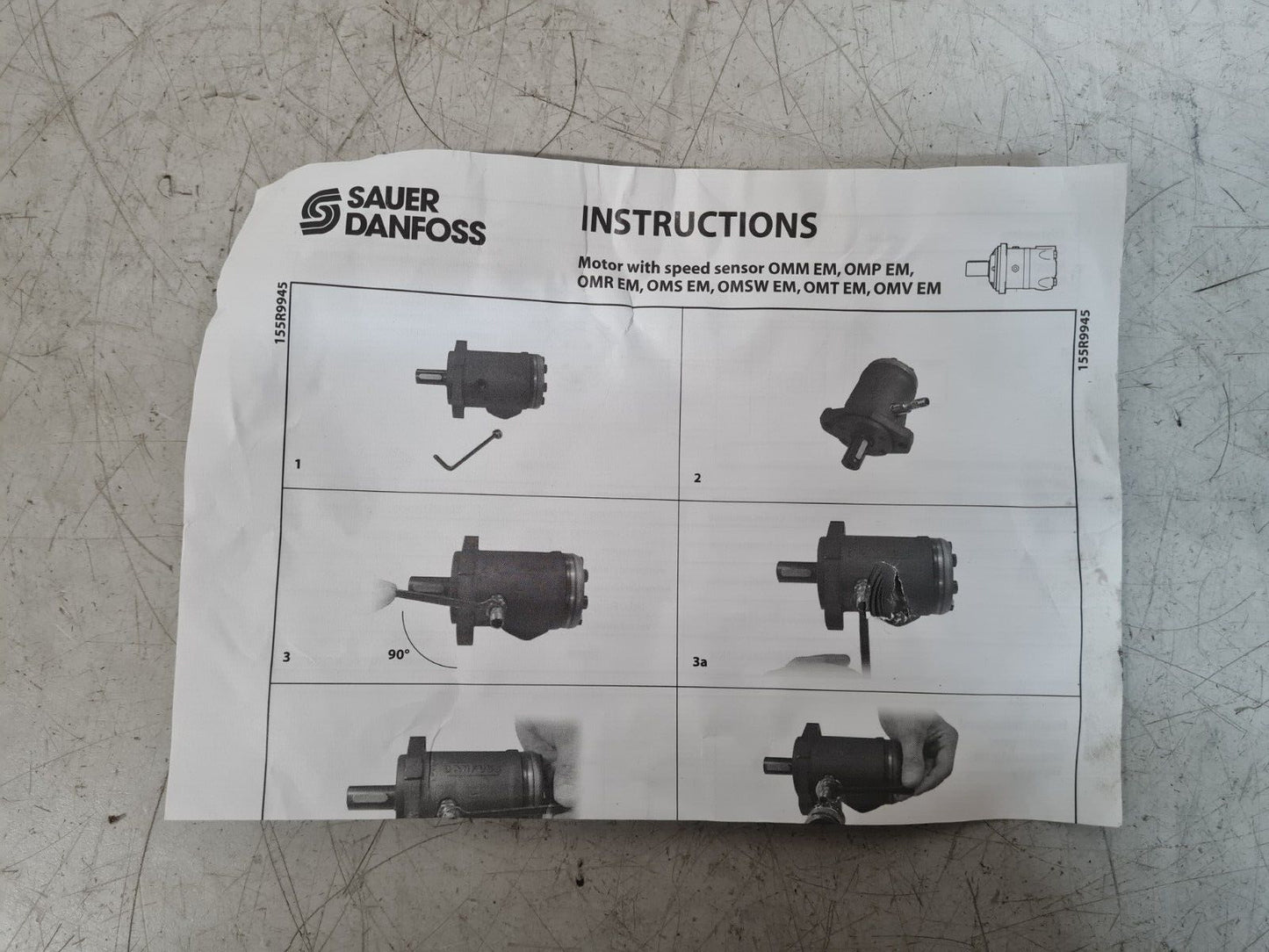 Sauer Danfoss Speed Sensor Brand 151-5663 | SDP2.GI03.E2 | 155R9945