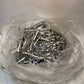 12 lb Bag of Hundreds Of Variety of Cargill Tyden 8" Tin-Plated Metal Ball Seals