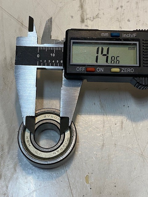8 Qty of KSK 87502 Single Row Radial Ball Bearings 35mm OD 15mm Bore (8 Qty)