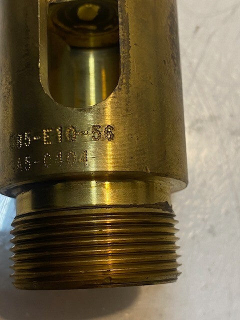 Brass Trap Seal Primer Air Gap Fitting Adapter 585-E10-56, A5-0404, 37mm Thread