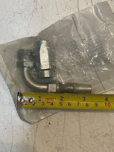 Gates G34504-0808 Hydraulic Coupling Adapter 723701305 | 8C5X-8RMIX90-045