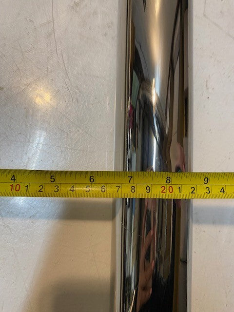 Nudge Bar U08413-17 | 16" H 22-1/2" D 37-1/2" W 63mm Thick 6-1/2" Between Bars
