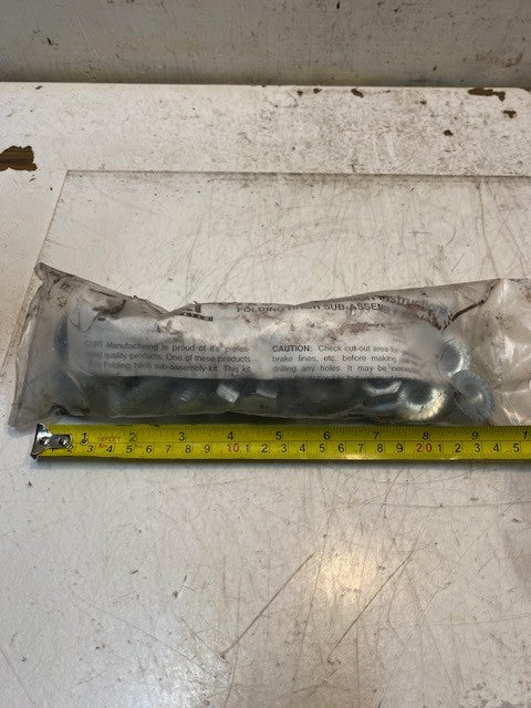 Curt C-2 & C-502 Installation Instructions Folding Hitch Sub-Assembly Kit