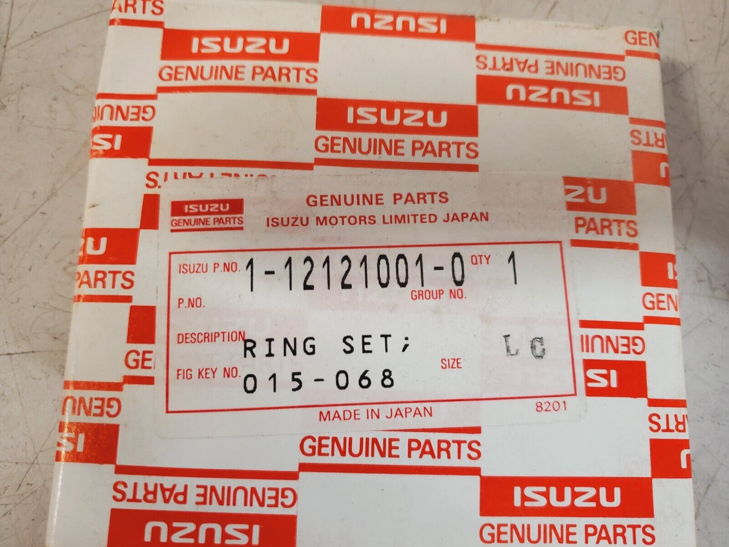 Isuzu Liner Set 5-87813316-1 | 012-002 | SIZE M MG | 1-12121001-0