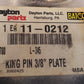 Dayton Parts King PIN 3/8" Plate 11-0212 | L-345 | E-700 | R066425 | C415