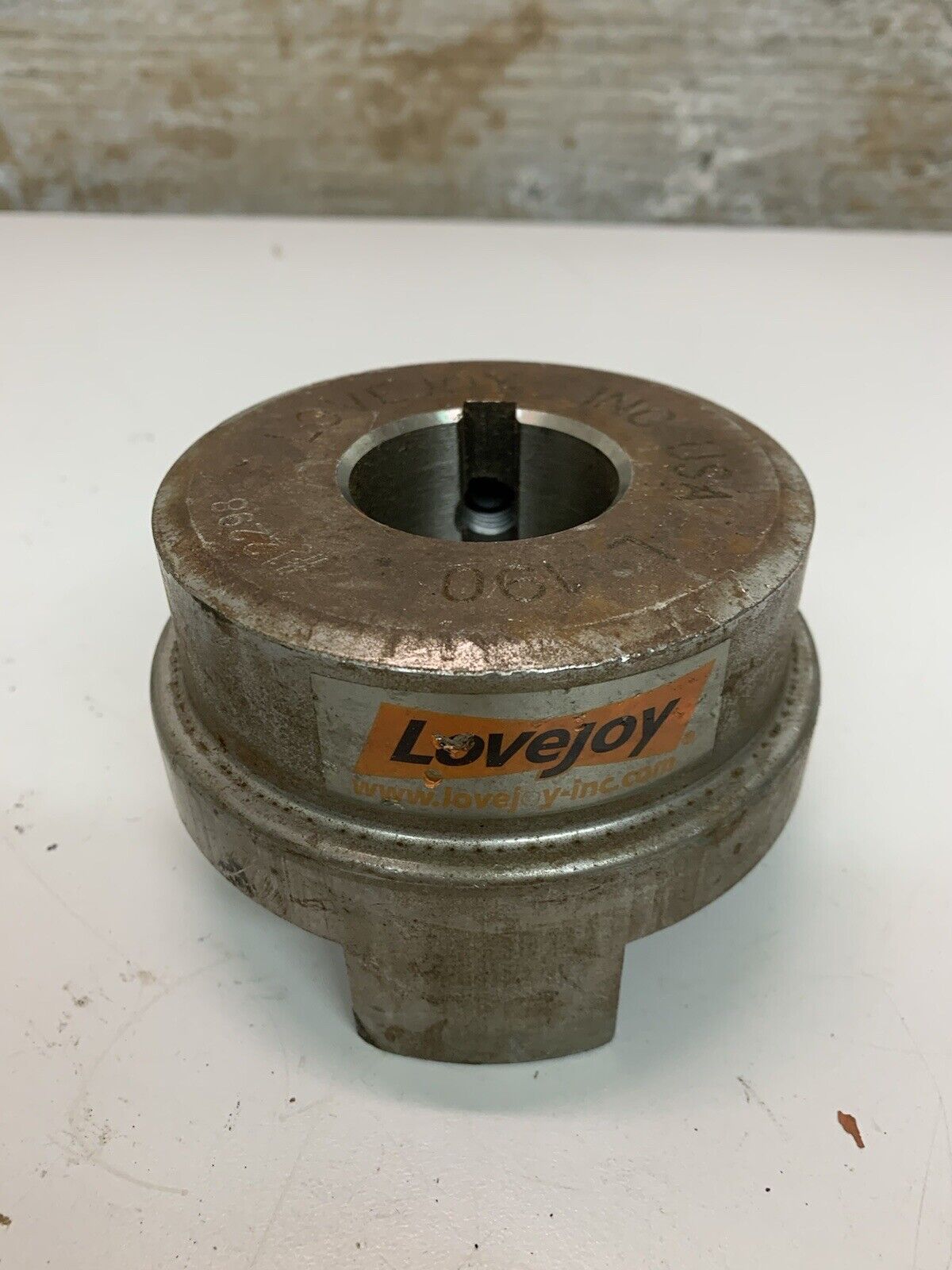 Lovejoy 12298 Size L190 Standard Jaw Coupling Hub 1.688” 4.5”OD .375” x.188” Key