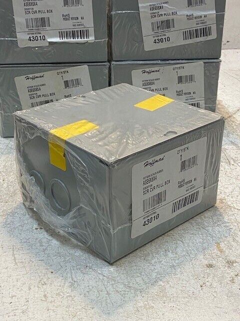 8 Quantity of Hoffman ASE6X6X4 Scr Cvr Pull Boxes 43010 (8 Quantity)