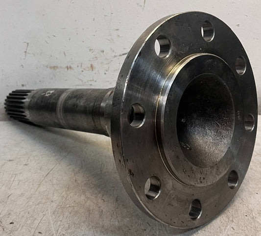 Flanged Rear Axle Shaft 695B Splined Drive End Replacement For Tractor 18-1/2in