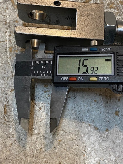 Tail Lift Gate Hydraulic Cylinder 16" Long 16mm Bore 54mm OD