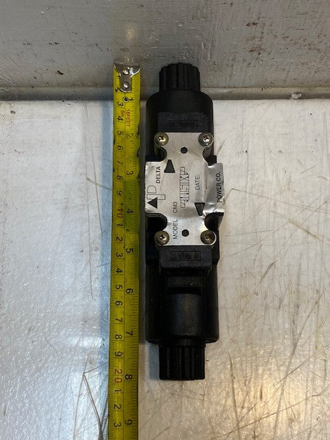 Power Co. Delta APE Model CM3 Hydraulic Directional Control Valve