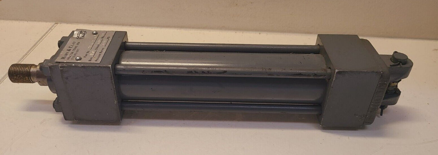 Hahn & Clay Hydraulic Cylinder 2B-641-00 Bore 1.50 Stroke 6.0 Rod 100 | 5000PSI