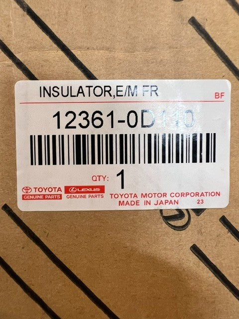 Toyota Front Engine Mounting Insulator 12361-0D110 Engine Support Mount