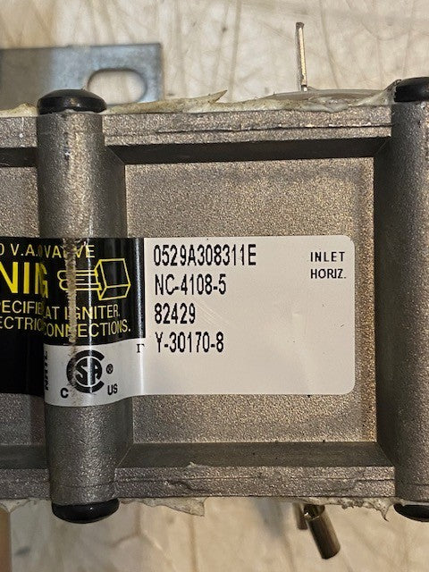 Invensys Appliance Controls Range Oven Gas Valve 0529A308311E | NC-4108-5