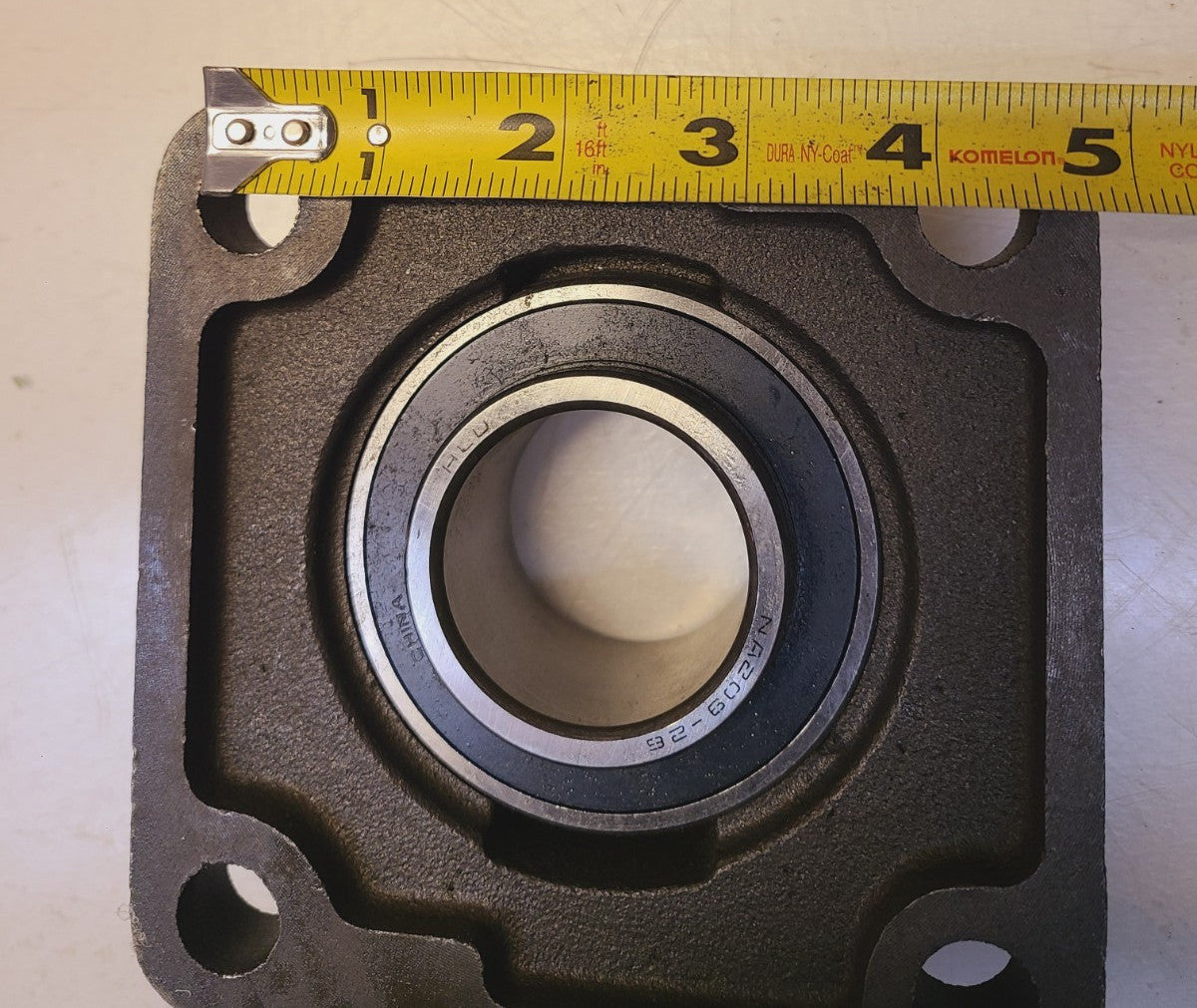 HLU 4-Bolt Flange Mounted Bearing NF209 | 1-5/8" | NA209-26