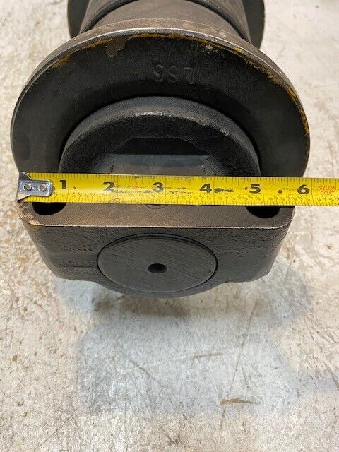 Cable Guide Pulley Roller L65 | 14" Wide 8" Diameter 18mm Bolt Holes