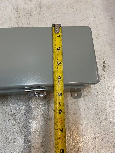 Nvent Hoffman F44T12HC Hinged Wiring Trough 12"x4"x4" 16580