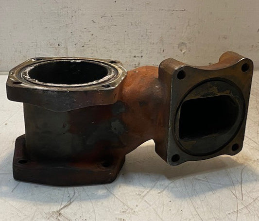 Turbocharger Exhaust Manifold Elbow for Caterpillar CAT 96mm Bore 81x52mm Bore