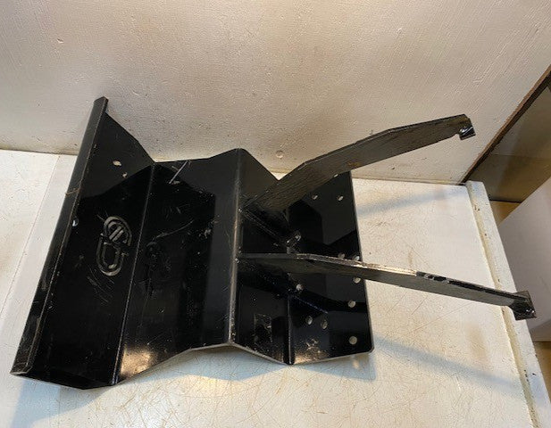 GP Heavy Duty Automotive/ATV/Golf Cart Black Steel Mounting Accessory Bracket