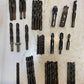 Assorted Lot of 39 Spiral Drill Bits 7/16 HSS | 1" x 3/4 M42 | 40326 | 1/2 HSS