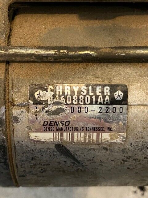 Denso Starter Motor for Chrysler 04608801AA | TN428000-2200