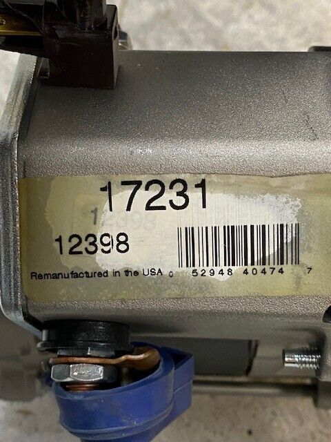 Starter Motor 17231 Remanufactured 12398