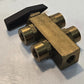 ABCO Kantleak 5 Port Stack Valve for Freon 134a | 12 500 502 22 404a 410A | 1/8"