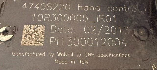 Wavoli 47408220 Hydraulic Main Hand Control Valve Assembly Industrial Equipment