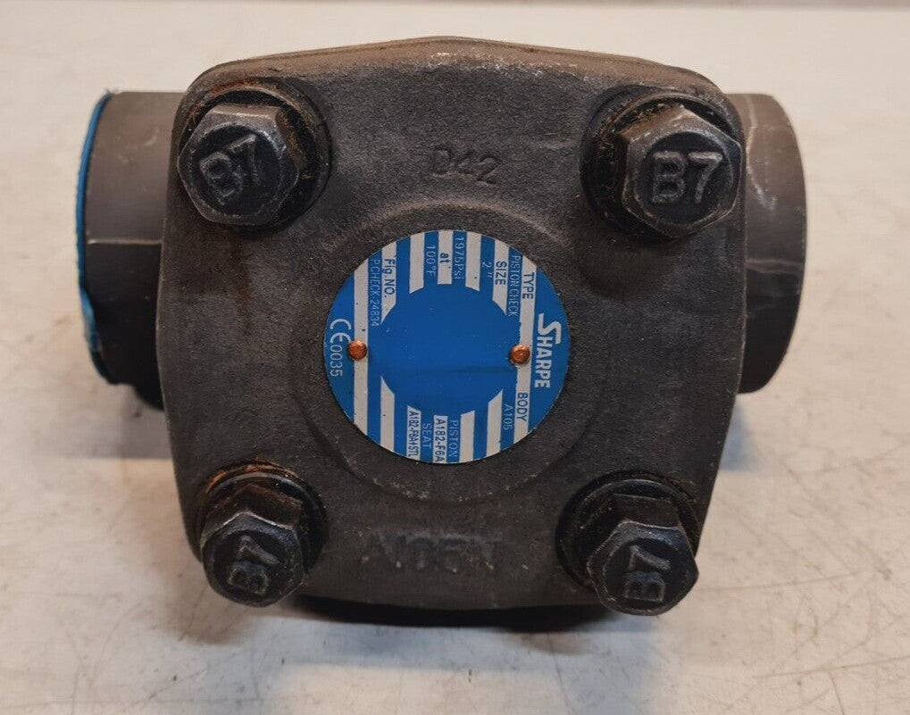 Sharpe 2" Piston Check Valve 800 | A182-F6A | A105 | P.CHECK-24834