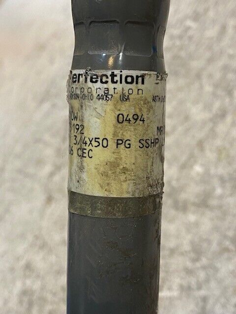 Perfection Corp Flex Gas Riser M878410W | 75192 | MR0805/C | 3/4" x 50