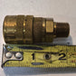 9 Quantity of 1/4" Milton Kwik Change M Style Couplings 1/4" MNPT Brass (9 Qty)