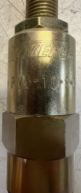 Vickers RV5-10-S-0-50 Direct Acting Poppet Style Screw-In Cartridge Relief Valve