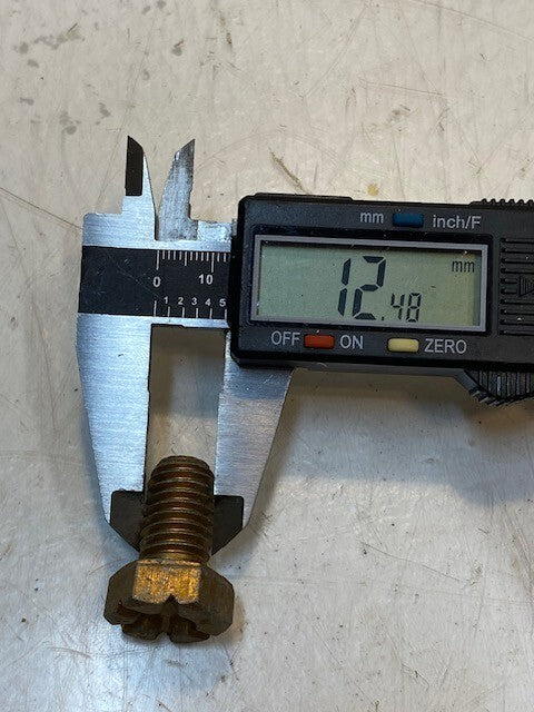 44 Quantity of CP8 Hex Head Screw Bolts 1-1/8" (30mm) L 12mm Thread (44 Qty)