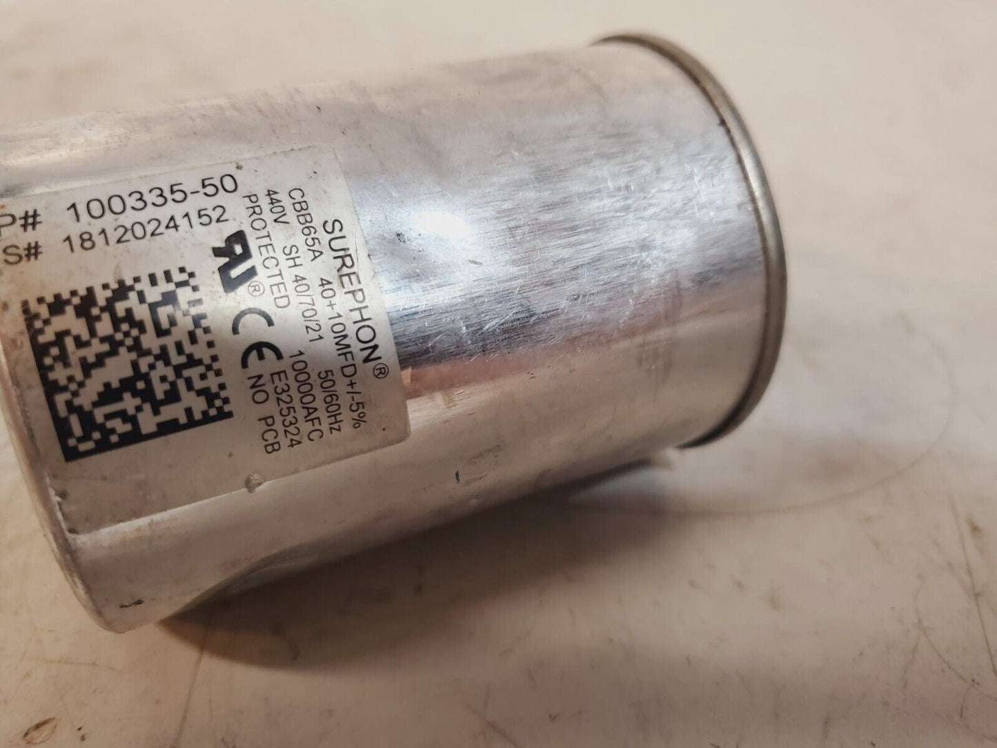 Surephon Dual Run Capacitor 100335-50 | CBB65A | 440V | 50/60Hz | 10000 AFC