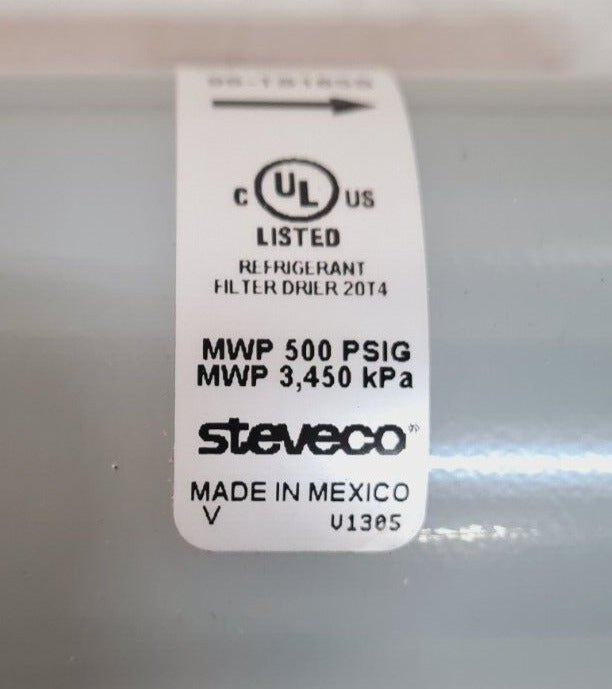 2 Qty. of STEVECO Suction Line Filter Driers 96-TS165S (2 Qty)