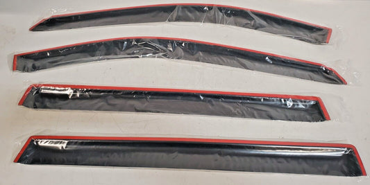 4 Quantity of Outside Mount Ventvisor / Rain Guards E142 | 789545388308 (4 Qty)