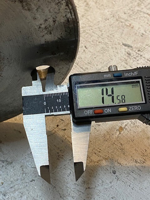 6-Lug Axle Shaft 6x140mm Bolt Pattern 34-1/2" Long 30-Spline 39mm Shaft Dia.