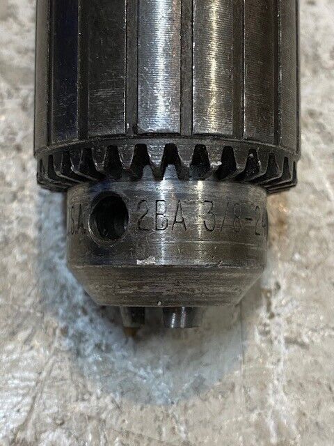 Chicago Pneumatic Air Drill Jacobs 2BA 3/8-24 | 0-3/8 in 0-10 mm