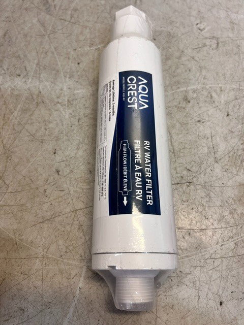 4 Quantity Aqua Crest RV Inline Water Filter AQU-RV Chlorine Removal Filter