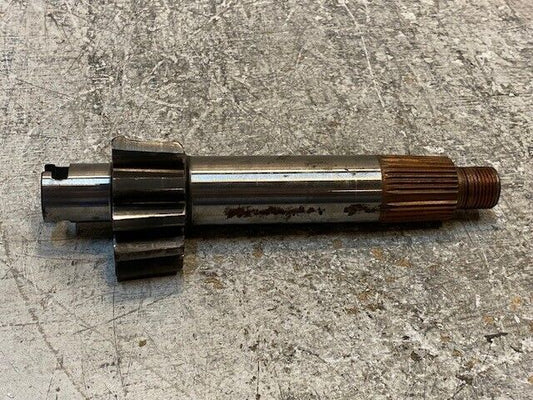 Double Steering Sector Pitman Shaft 8-3/4" Long 22mm Thread 32-Spline 35mm OD