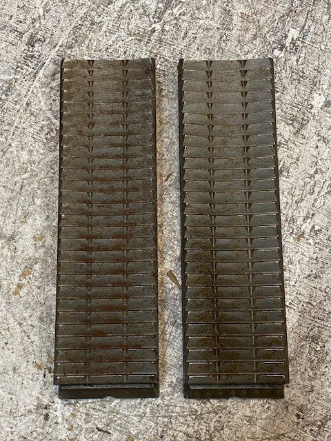 2 Quantity of Insert Tong Die 10-3/4 x 9-5/8 CDI | 10" Long 2-1/2" Wide (2 Qty)