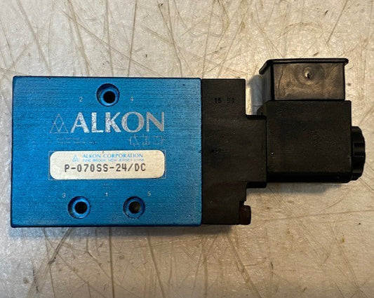 ALKON P-070SS-24/DC PNEUMATIC SOLENOID VALVE 10-150PSI | 21832-03