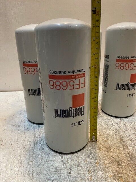 5 Quantity of Fleetguard FF5686 Fuel Filters Cummins 3685306 (5 Quantity)