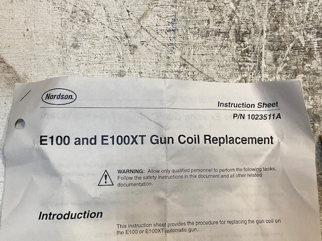 Nordson 1018940 | 1023511A Starter Coil E100 & E100XT Coil Replacement