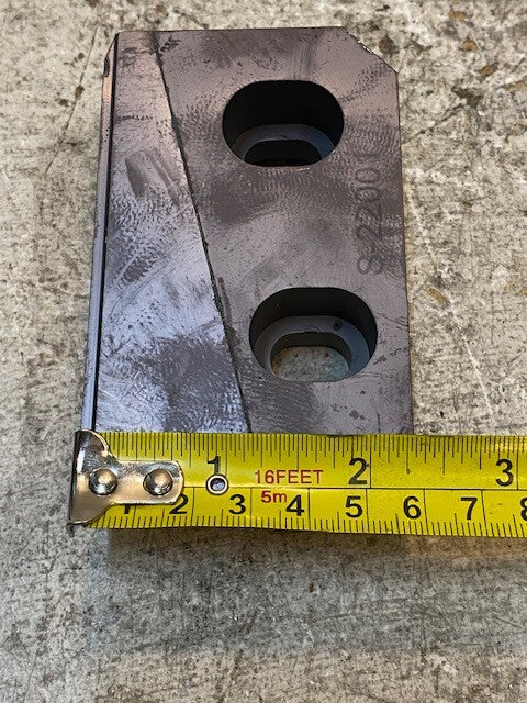 2 Quantity of Steel Block Manifold S-22001 | 3-1/2" x 2-1/4" x 1-1/2" (2 Qty)