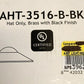 2 Quantity AMP Brass Black Patch & Area Light Shade AHT-3516-B-BK | 526240