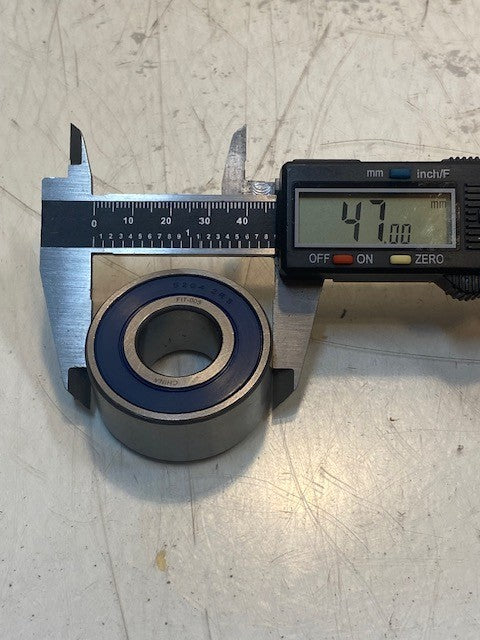 19 Quantity of 5204-2RS Bearings 20x47x21mm (19 Quantity)